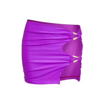 FUCHSIA COTTA COVER BEACH SKIRT