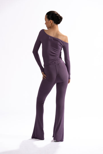 365 FLARED PANTS - PURPLE