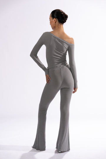 365 FLARED PANTS - GREY