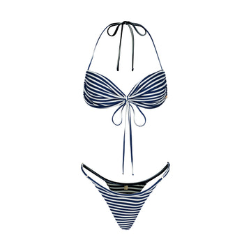 MORGAN STRIPED BIKINI