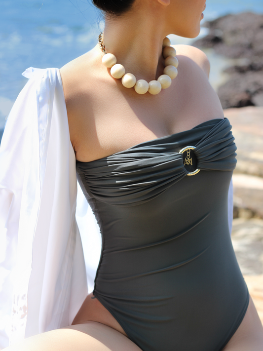 MACHAKOS BODYSUIT - OLIVE DUST