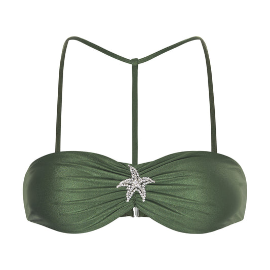 OLIVE PELAGIA BANDEAU BIKINI TOP